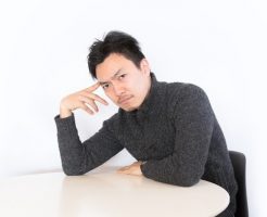 相談にのってね。男性から